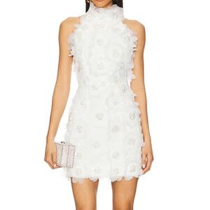 ELLIAT Cherry Blossom Mini Dress in Ivory
